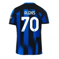 Koszulka piłkarska Inter Milan Alexis Sanchez #70 Strój Domowy 2023-24 tanio Krótki Rękaw
